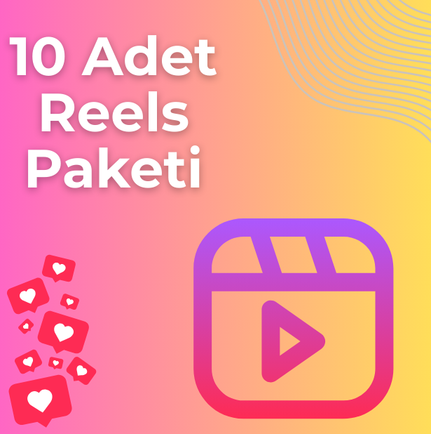 10 Adet Reels Paketi