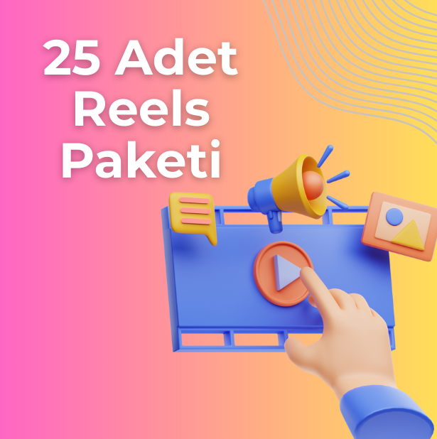25 Adet Reels Paketi