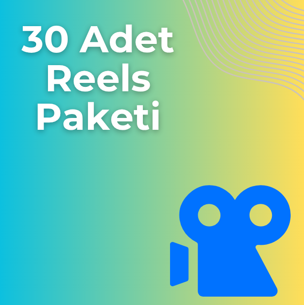 30 Adet Reels Paketi