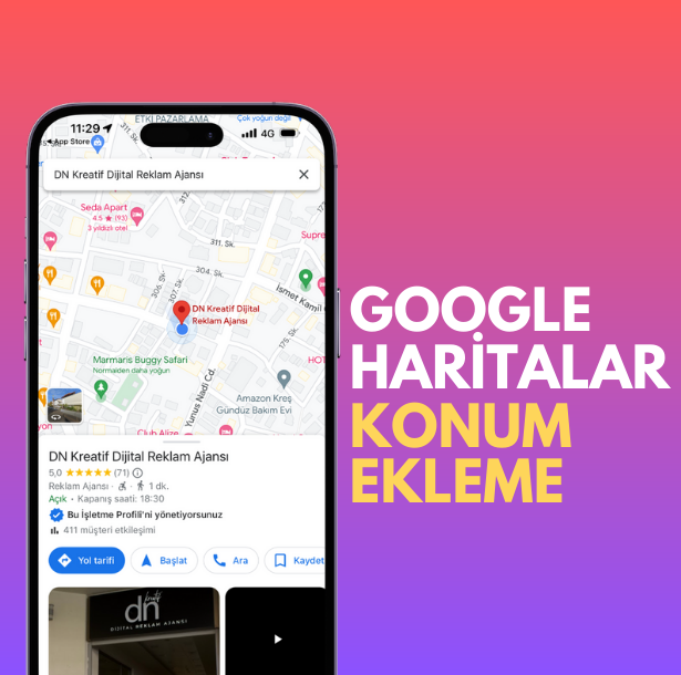 Google Harita Kayıt Hizmeti (Google İşletme Profili)