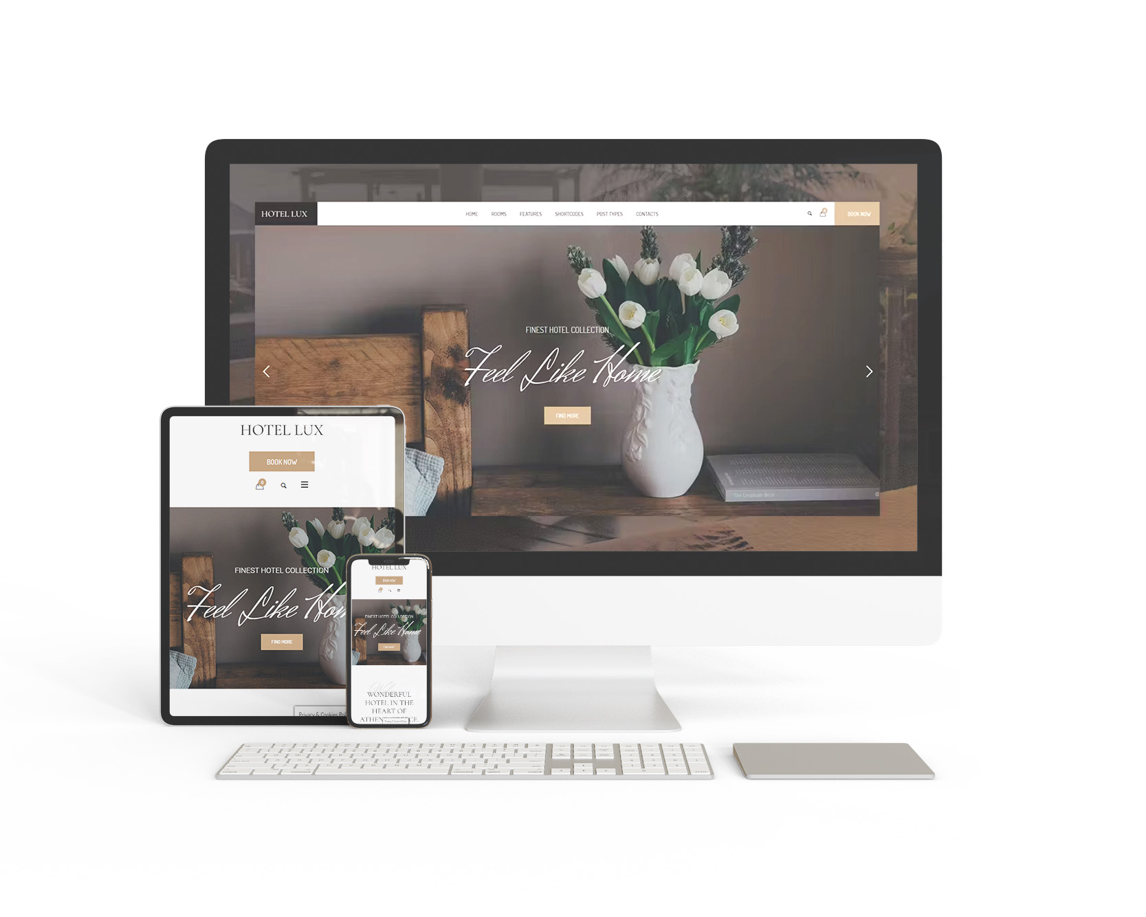 Wordpress Tabanlı Hotel Sitesi