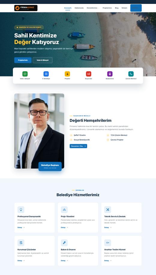 Belediye V2 Tema