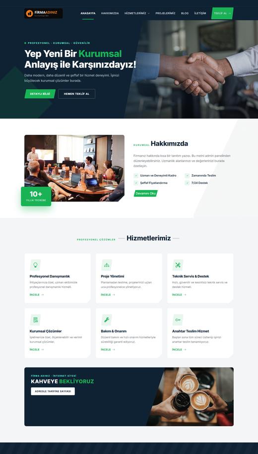 Kurumsal V5 Tema